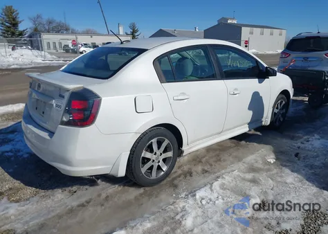 2012 Nissan Sentra 2.0 Sr z USA, uszkodzony, nr VIN 3N1AB6AP7CL752463